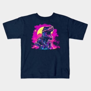 Cyber-T-Rex Kids T-Shirt